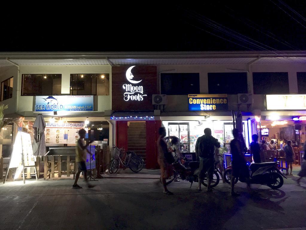 Moon Fools Hostel Panglao Dış mekan fotoğraf